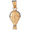 14K Gold Hot Air Balloon Charm-Daz-3670