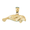 14K Gold Manatee Charm-Daz-887