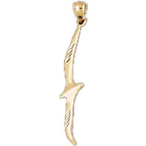 3-D Seagull Gold Charm DAZ-2910
