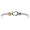4mm Shackle Mesh Hook Bracelet W/14ky Wraps 7.0  - C4MESHA70