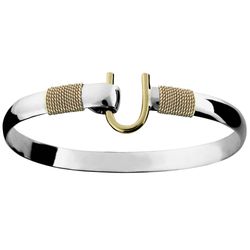 6mm Hook Bracelet W/14ky Double Wraps & Hook 8.0  - C62CW280