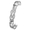 8mm Sailors Knot Hook Bracelets. W/ Wraps 8.0  - S8SK80