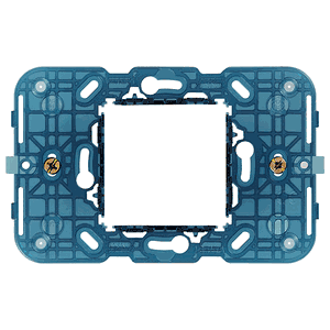 Arke: 2-module Central Mount Frame For 3-module Face Plate - Vm19612
