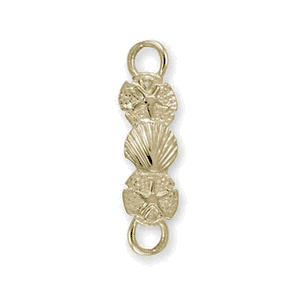 Beachcomber Bracelet Clasp - 14K Yellow Gold