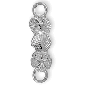 Beachcomber Clasp Sterling Silver Rhodium Plated - SCCBC-R