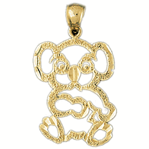 Bear Gold Charm DAZ-2539