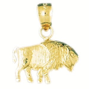 Bison Gold Charm DAZ-2588