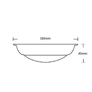 Cabin Anne Led S.s., W/o Badge 10-30vdc, 3x1w  - Mc166led