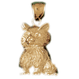 Cat Gold Charm DAZ-1913