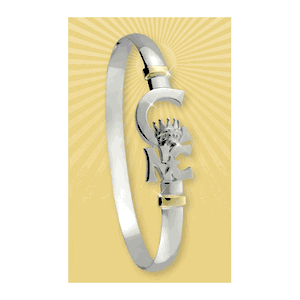 Charlotte North Carolina Destination Bracelet - 4mm 8 Inch