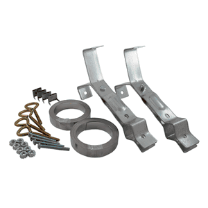 Chimney Mount Bracket W/18' Stainless Straps - Rooftop