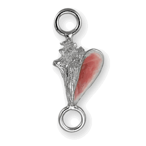 Ss Conch Enamel Clasp - SCCCH