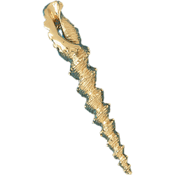 Conch Shell Gold Charm DAZ-281