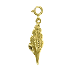 Conch Shell Gold Charm DAZ-287