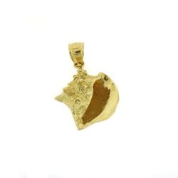 Conch Shell Gold Charm DAZ-308