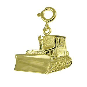 14K Gold Construction Charm-Daz-4298