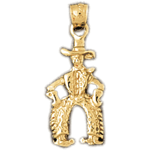 Cowboy Gold Charm DAZ-1845