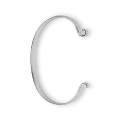Custom Clasp Bracelet - Sterling Silver 6mm Wide
