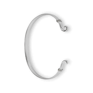 Custom Clasp Bracelet - SS 4mm 6.5 Inch - MCS465