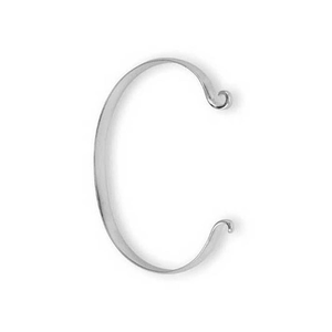 Custom Clasp Bracelet - SS 4mm 7.5 Inch - MCSS475