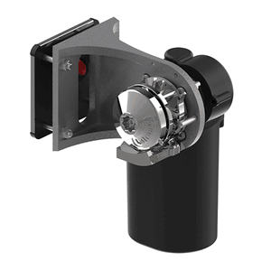 Gecko Stern Windlass, Aluminum 12v/900w, Rope Only - Lw325an-900