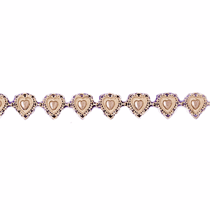 Gold Heart Bracelet DAZ-11941