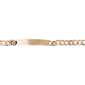 Gold Link ID Bracelet DAZ-12329
