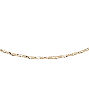 Gold Link Necklace DAZ-12589