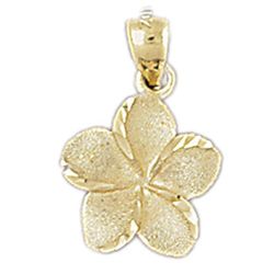 Gold Plumeria Plumeria Pendant DAZ-12108