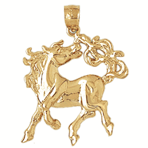 Horse Gold Charm DAZ-1782