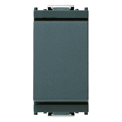 Idea: 1-way Switch, 1-module, Grey, 1p, 10ax, 250v  - Vm16000