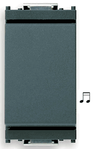 Idea 1-Way Switch, 1P/1T, 16 AX for PFC Loads - VM16001-13
