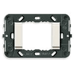 Idea Mounting Frame With Smooth Front, 2 Modules White, No Screws, Accepts 3-module Cover Plate - Vm16722.l.b