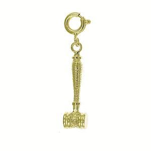 14K Gold Judicial Charm-Daz-4672