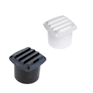 Louvered Ventilator 8585 (Dull Black)