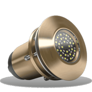 Lumishore TIX804 (Single Light) EOS RGBW Underwater Thru Hull light, UWL 12/24V 12,000Lumens