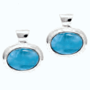 Mar Azul Oval Earrings  - MAL122SE