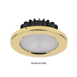 Marine Downlight - Pool PowerLED Tri-Color, 10-40VDC, Brushed SS