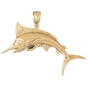 Marling 3-D Gold Charm DAZ-537