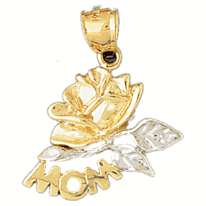 Mom Gold Charm DAZ-10960