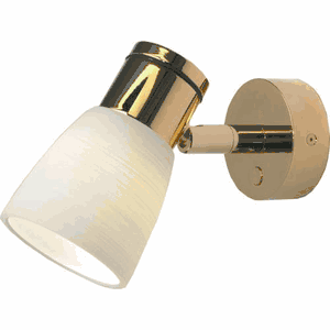 Munich, Gold W/white Glass Shade & Dim2warm (3000-2200k) - Ilpb21111909