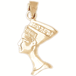 Nefertiti Gold Charm DAZ-4772