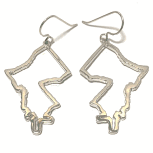 NOLA New Orleans La Map Earrings - NOLAMES