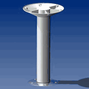 NorSap 2060 Movable Table Column, 27.6 in. (700mm)-NS2060-700