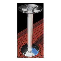 NorSap 7020BL Fixed Table Column,Height:27.6 in. 80mm -NS7020BL