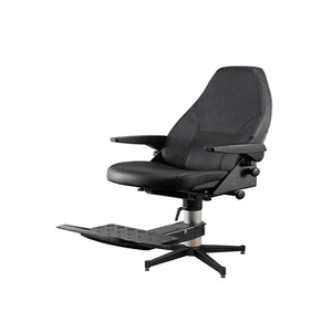 Norsap 800 Helm Chair, Seat Height 720mm-890mm Gas Dampened Adj Column, 5-leg Star Base, Charcoal
