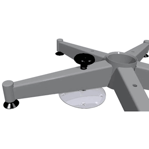 Optional "fix-it-to-the-deck" Kit For 5-leg Base To Mount 5-leg Base Chair To A Fixed Position - Nsr-0073