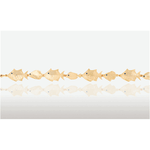 14K Gold 7 Reef Life Bracelet