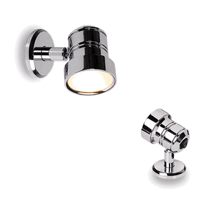 Philly Adjustable Reading Light, Chrome, 3w 8-32vdc, 3000k, Ip40, Screw, Cri >80 - Bcm2186k-i-3