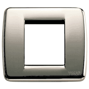 Plate: Metal, Black Chrome, 2m Rdcd (1m Std), Round, Idea  - Vm17093.31